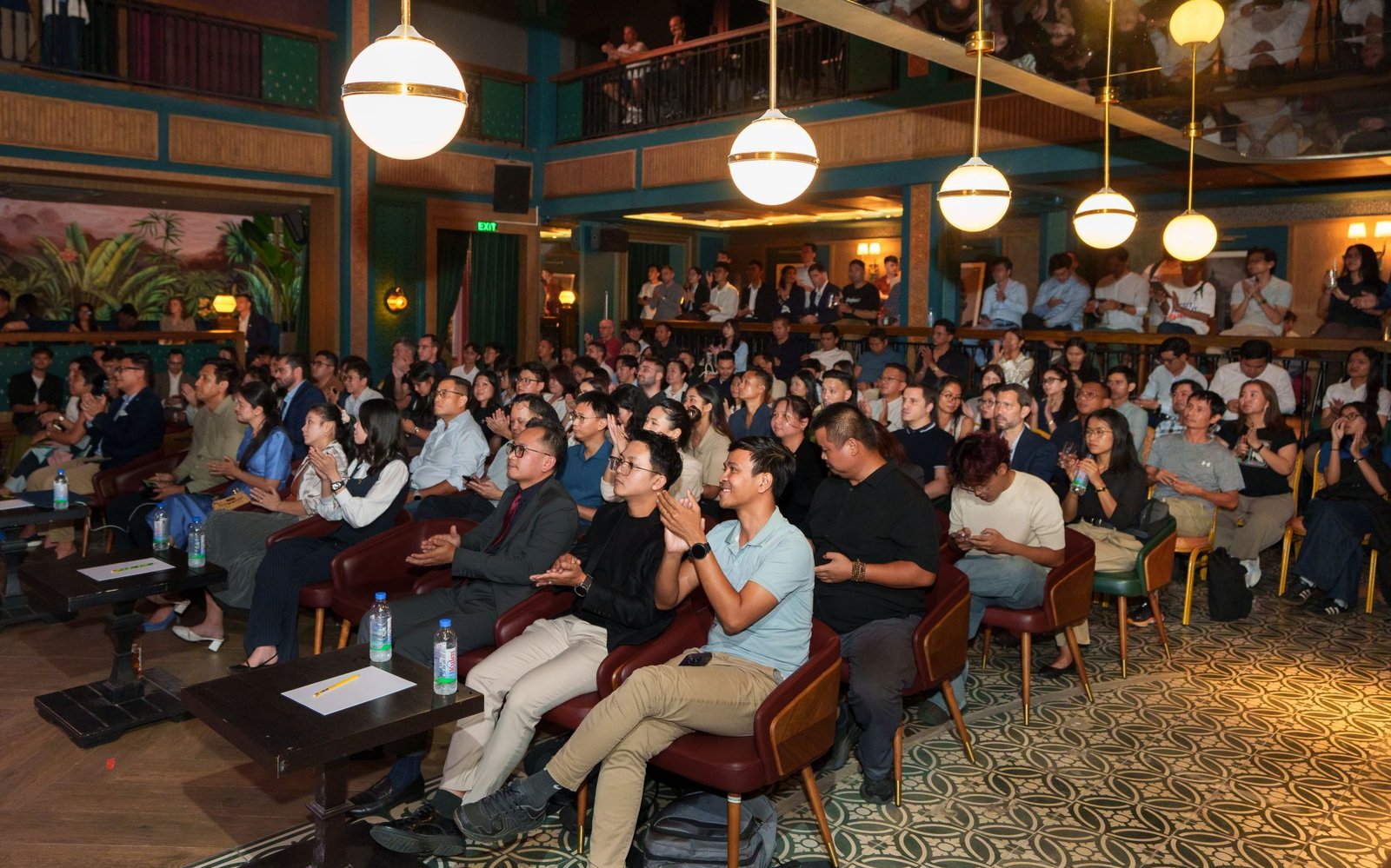 Audience at a French Tech Tech Talk in Phnom Penh